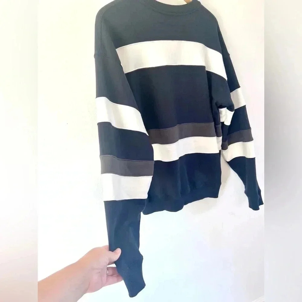 Yardsale Skateboards Valentine Sweatshirt Striped Crewneck Size Medium - Picture 9 of 11